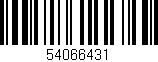 Código de barras (EAN, GTIN, SKU, ISBN): '54066431'