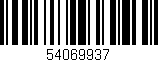 Código de barras (EAN, GTIN, SKU, ISBN): '54069937'