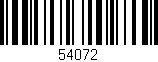 Código de barras (EAN, GTIN, SKU, ISBN): '54072'