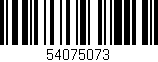 Código de barras (EAN, GTIN, SKU, ISBN): '54075073'