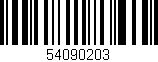 Código de barras (EAN, GTIN, SKU, ISBN): '54090203'