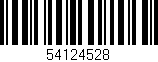 Código de barras (EAN, GTIN, SKU, ISBN): '54124528'