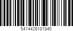 Código de barras (EAN, GTIN, SKU, ISBN): '5414428101945'