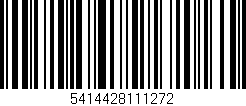 Código de barras (EAN, GTIN, SKU, ISBN): '5414428111272'