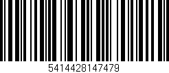 Código de barras (EAN, GTIN, SKU, ISBN): '5414428147479'