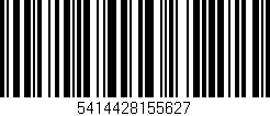 Código de barras (EAN, GTIN, SKU, ISBN): '5414428155627'