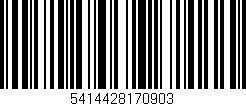 Código de barras (EAN, GTIN, SKU, ISBN): '5414428170903'