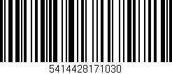 Código de barras (EAN, GTIN, SKU, ISBN): '5414428171030'