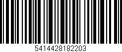 Código de barras (EAN, GTIN, SKU, ISBN): '5414428182203'
