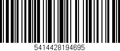 Código de barras (EAN, GTIN, SKU, ISBN): '5414428194695'