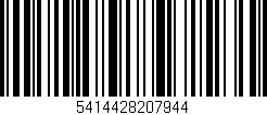 Código de barras (EAN, GTIN, SKU, ISBN): '5414428207944'