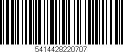 Código de barras (EAN, GTIN, SKU, ISBN): '5414428220707'
