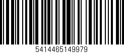 Código de barras (EAN, GTIN, SKU, ISBN): '5414465149979'