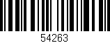 Código de barras (EAN, GTIN, SKU, ISBN): '54263'
