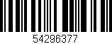Código de barras (EAN, GTIN, SKU, ISBN): '54296377'