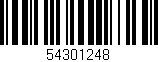 Código de barras (EAN, GTIN, SKU, ISBN): '54301248'