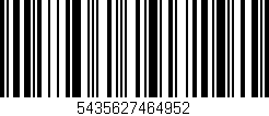 Código de barras (EAN, GTIN, SKU, ISBN): '5435627464952'