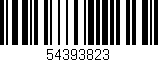 Código de barras (EAN, GTIN, SKU, ISBN): '54393823'