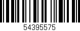 Código de barras (EAN, GTIN, SKU, ISBN): '54395575'
