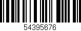 Código de barras (EAN, GTIN, SKU, ISBN): '54395676'