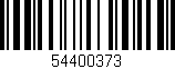 Código de barras (EAN, GTIN, SKU, ISBN): '54400373'