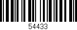 Código de barras (EAN, GTIN, SKU, ISBN): '54433'