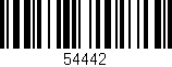 Código de barras (EAN, GTIN, SKU, ISBN): '54442'