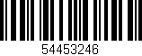 Código de barras (EAN, GTIN, SKU, ISBN): '54453246'