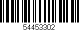 Código de barras (EAN, GTIN, SKU, ISBN): '54453302'
