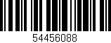 Código de barras (EAN, GTIN, SKU, ISBN): '54456088'