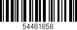 Código de barras (EAN, GTIN, SKU, ISBN): '54461656'