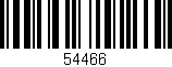Código de barras (EAN, GTIN, SKU, ISBN): '54466'