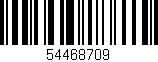 Código de barras (EAN, GTIN, SKU, ISBN): '54468709'