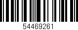 Código de barras (EAN, GTIN, SKU, ISBN): '54469261'