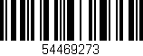 Código de barras (EAN, GTIN, SKU, ISBN): '54469273'