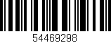 Código de barras (EAN, GTIN, SKU, ISBN): '54469298'