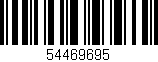 Código de barras (EAN, GTIN, SKU, ISBN): '54469695'