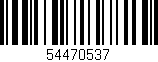 Código de barras (EAN, GTIN, SKU, ISBN): '54470537'
