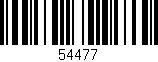 Código de barras (EAN, GTIN, SKU, ISBN): '54477'