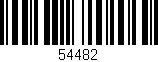Código de barras (EAN, GTIN, SKU, ISBN): '54482'