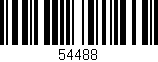 Código de barras (EAN, GTIN, SKU, ISBN): '54488'