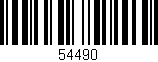 Código de barras (EAN, GTIN, SKU, ISBN): '54490'