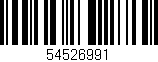 Código de barras (EAN, GTIN, SKU, ISBN): '54526991'