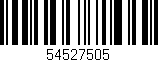 Código de barras (EAN, GTIN, SKU, ISBN): '54527505'