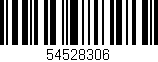 Código de barras (EAN, GTIN, SKU, ISBN): '54528306'
