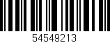 Código de barras (EAN, GTIN, SKU, ISBN): '54549213'