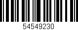 Código de barras (EAN, GTIN, SKU, ISBN): '54549230'