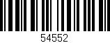 Código de barras (EAN, GTIN, SKU, ISBN): '54552'