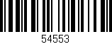 Código de barras (EAN, GTIN, SKU, ISBN): '54553'