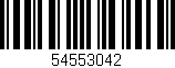 Código de barras (EAN, GTIN, SKU, ISBN): '54553042'